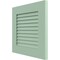 Ekena Millwork 12"W x 12"H True Fit PVC Louver Shutters Sample, Seaglass SAMPLE-TFPLVSG - alternate 2